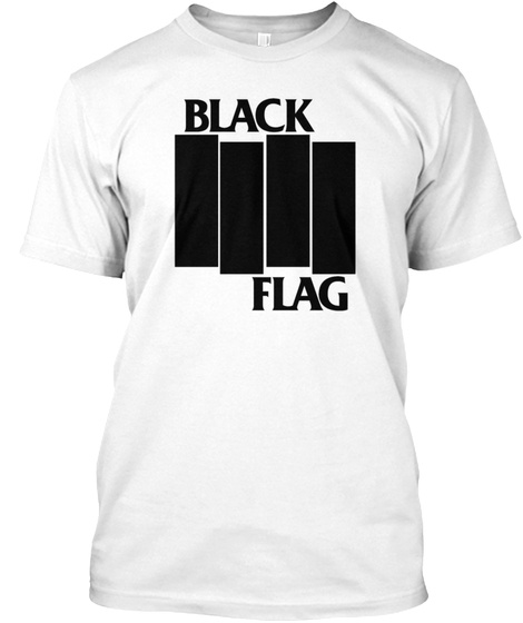 BLACK FLAG- Logo - T-Shirt